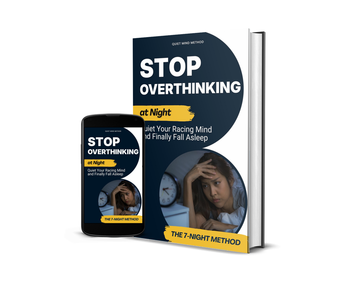 Stop Overthinking at Night: The 7-Night Method (Ebook Only)