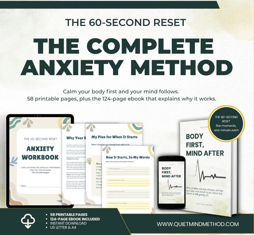 The Complete Anxiety Method · Workbook + Ebook